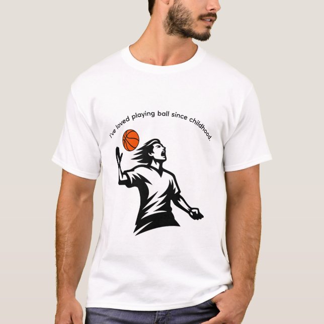 Basketball Coach Appreciation Gift T-Shirt (Front)