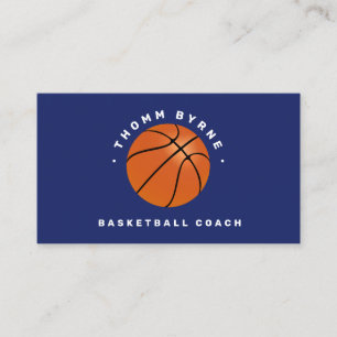 Basketball Coach  Business Card