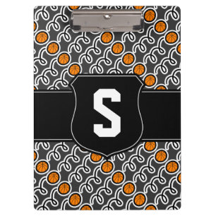 Basketball coach clipboard   Personalised monogram