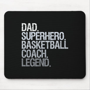 Basketball coach dad 1 mouse mat