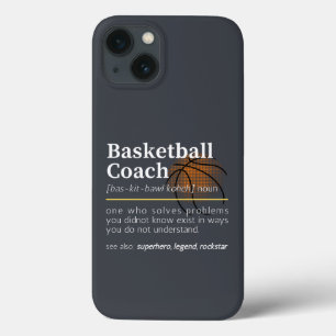 Basketball Coach Definition iPhone 13 Case