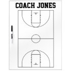 Basketball Coach Dry Erase Board