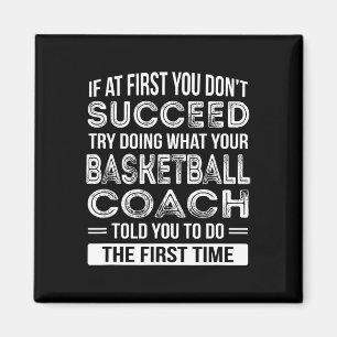 Basketball Coach Gift Fun Thank You Gift Magnet