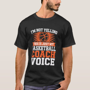 Basketball Coach Gift Funny Basketball Coach Appre T-Shirt