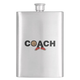 Basketball Coach Hip Flask