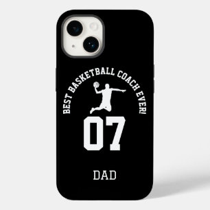 Basketball Coach Jersey Number Design Case-Mate iPhone 14 Case