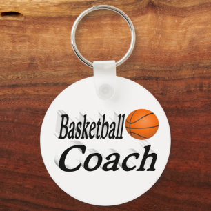 Basketball Coach Key Ring