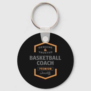 Basketball Coach Key Ring