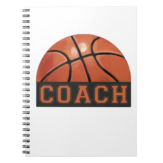 Basketball Coach Notebook (Front)