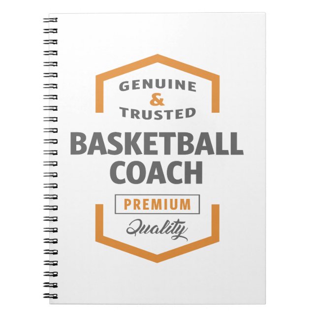 Basketball Coach Notebook (Front)
