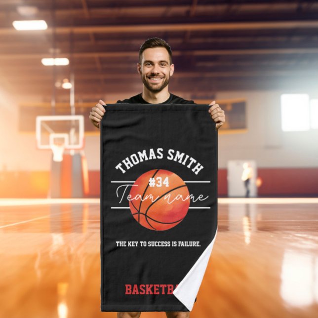 basketball coach player team hand towel (Creator Uploaded)