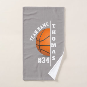 basketball coach player team hand towel