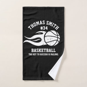 basketball coach player team hand towel