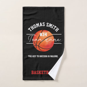 basketball coach player team hand towel