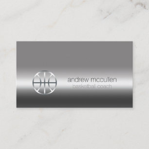 Basketball Coach Scout Professional Sports Business Card