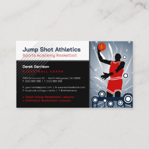 Basketball Coach   Sport Trainer Business Card