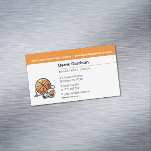 Basketball Coach   Sport Trainer Business Card