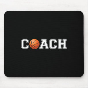 Basketball Coach  Sports Coaching Staff Head Coach Mouse Mat