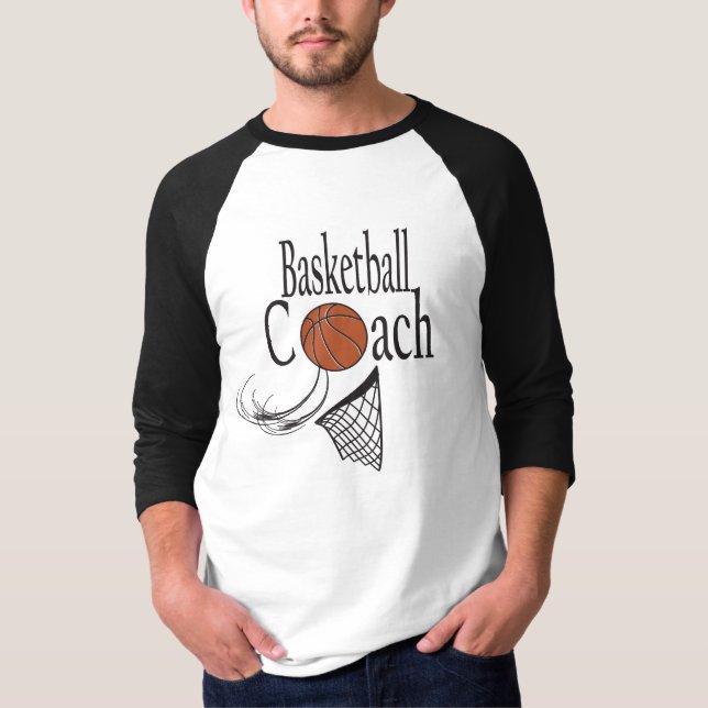 Basketball Coach T-Shirt (Front)