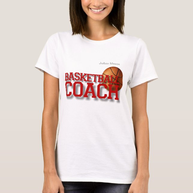 Basketball Coach T-Shirt (Front)