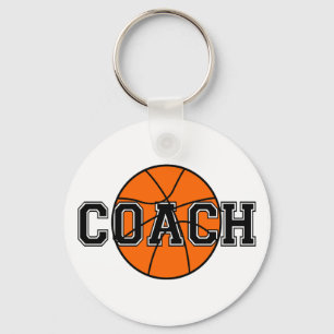 Basketball Coach T-shirts and Gifts. Key Ring