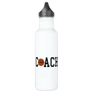 Basketball Coach Water Bottle