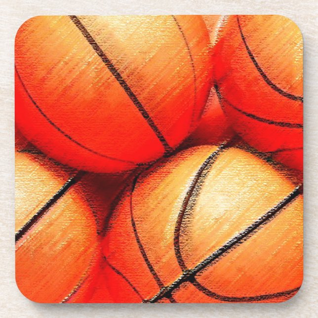 Basketball Coaster (Front)