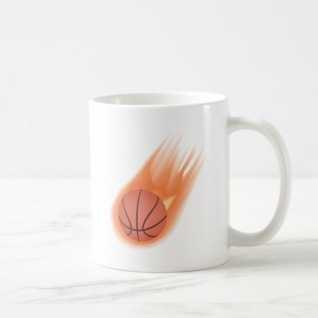 basketball coffee mug (Right)