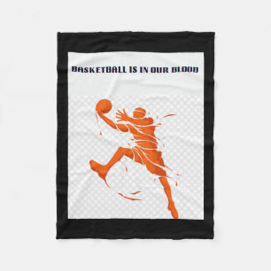 Basketball Collections 3 Fleece Blanket