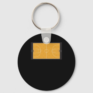 Basketball Court  Key Ring