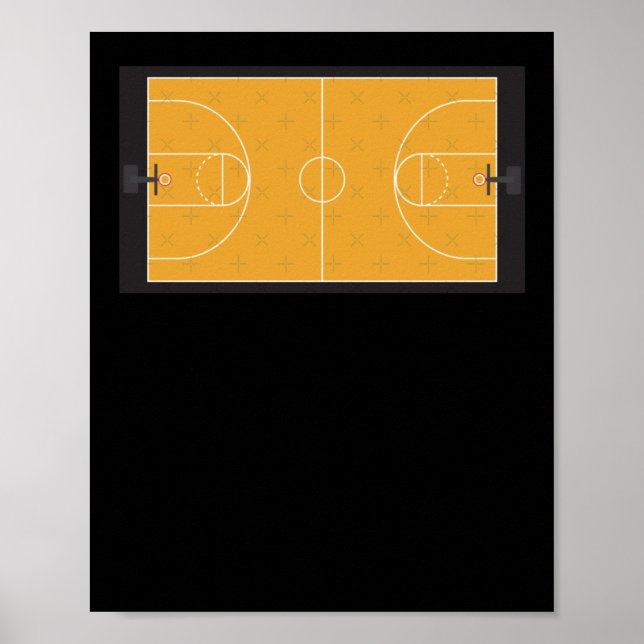 Basketball Court  Poster (Front)