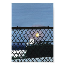 Basketball Court Print, Value Poster Paper