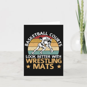 Basketball Courts Look Better With Wrestling Mats Card