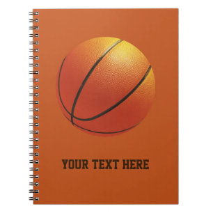 Basketball custom notebook
