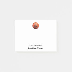 Basketball Custom Post-it Notes