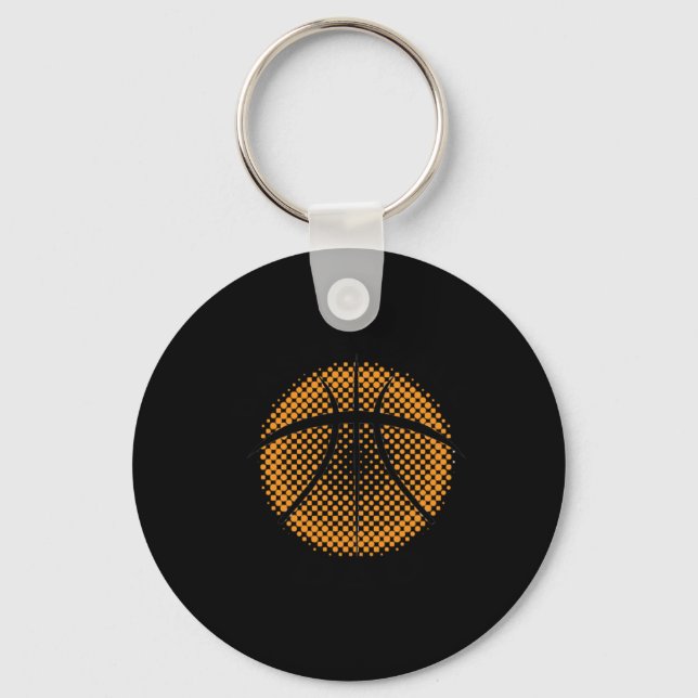 Basketball Dad 1  Key Ring (Front)