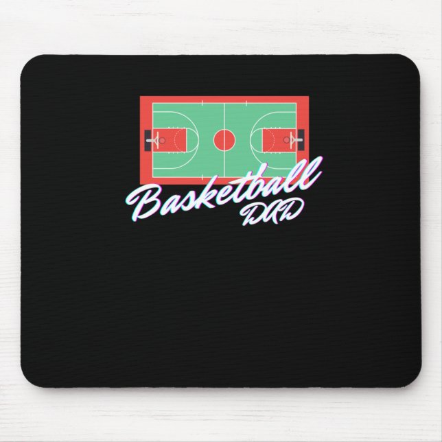 Basketball Dad 3  Mouse Mat (Front)