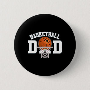 Basketball Dad 4 6 Cm Round Badge