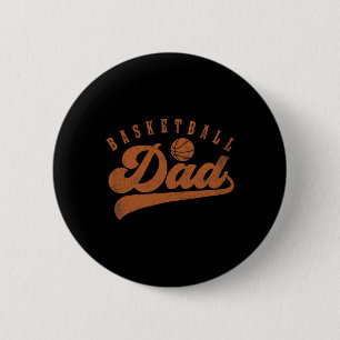 Basketball Dad 6 Cm Round Badge