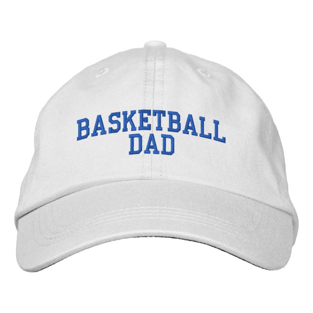 Basketball Dad Adjustable Hat (Front)