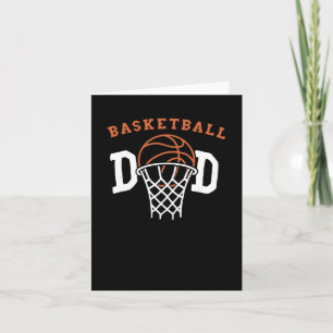 Basketball Dad. Basketball Coach Card