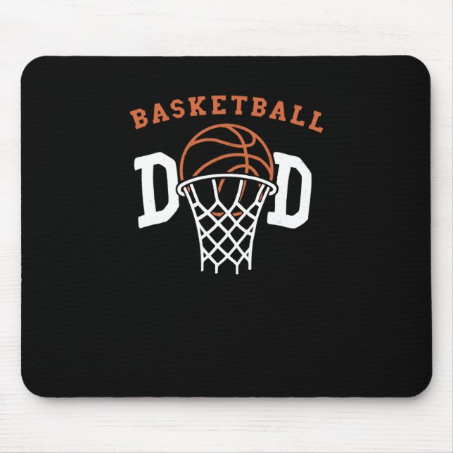 Basketball Dad. Basketball Coach  Mouse Mat (Front)