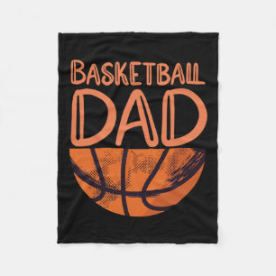 Basketball Dad - Basketball Player  Fleece Blanket