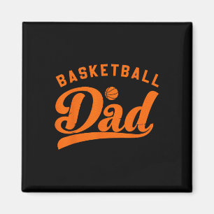 Basketball Dad Gifts Daddy Basketball Father's Day Magnet