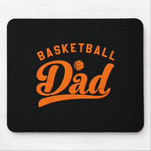 Basketball Dad Gifts Daddy Basketball Father's Day Mouse Mat