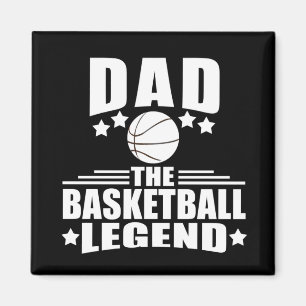 Basketball dad legend  magnet