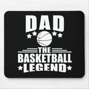 Basketball dad legend  mouse mat