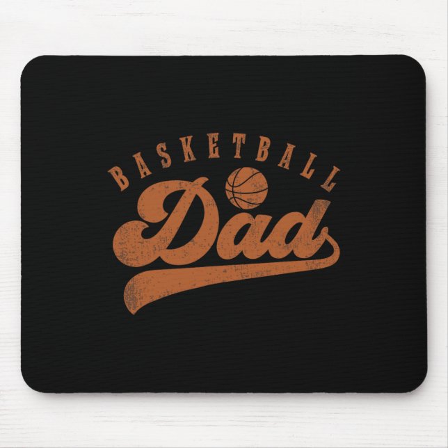 Basketball Dad  Mouse Mat (Front)
