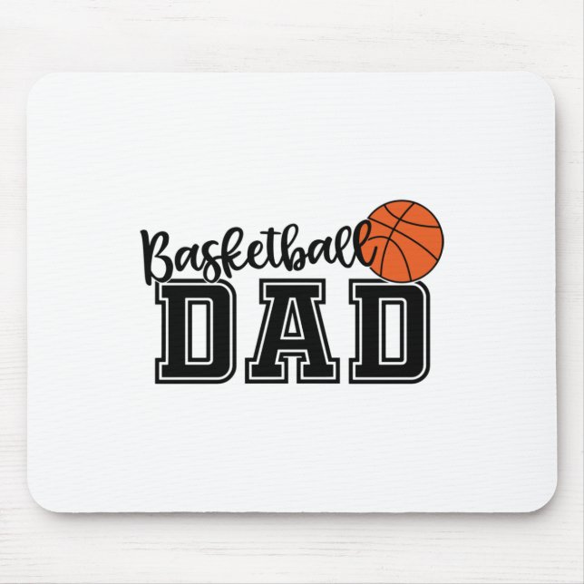 Basketball Dad  Mouse Mat (Front)