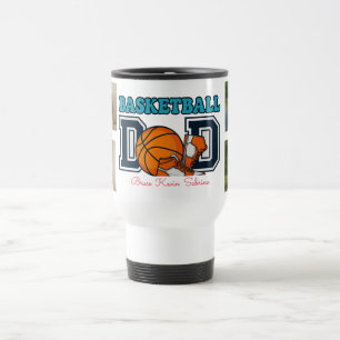 Basketball Dad Photo Collage Mug – Personalised 